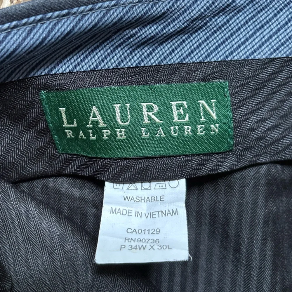 LRL | Lauren Ralph Lauren Dress Pants Sz 34 x 30 - Picture 2 of 3